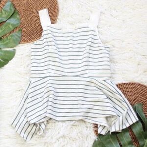Deletta Striped Top Anthropologie
